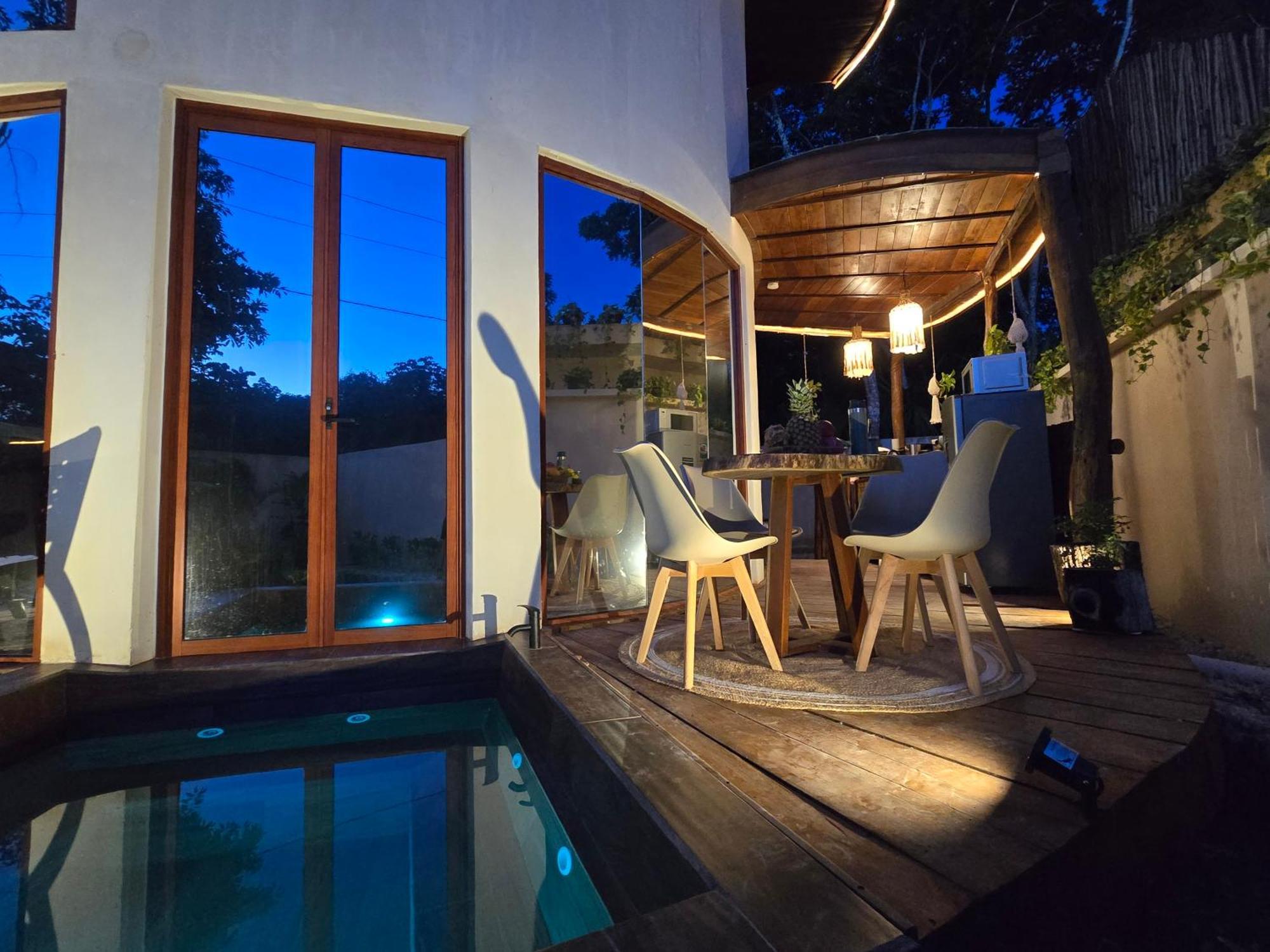 Villa Con Jacuzzi En Bacalar Buenavista  外观 照片