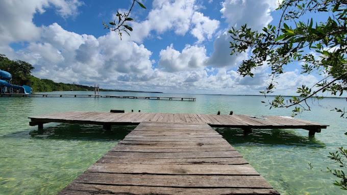 Villa Con Jacuzzi En Bacalar Buenavista  外观 照片